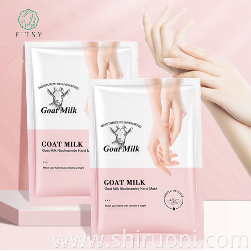 goat milk hand mask